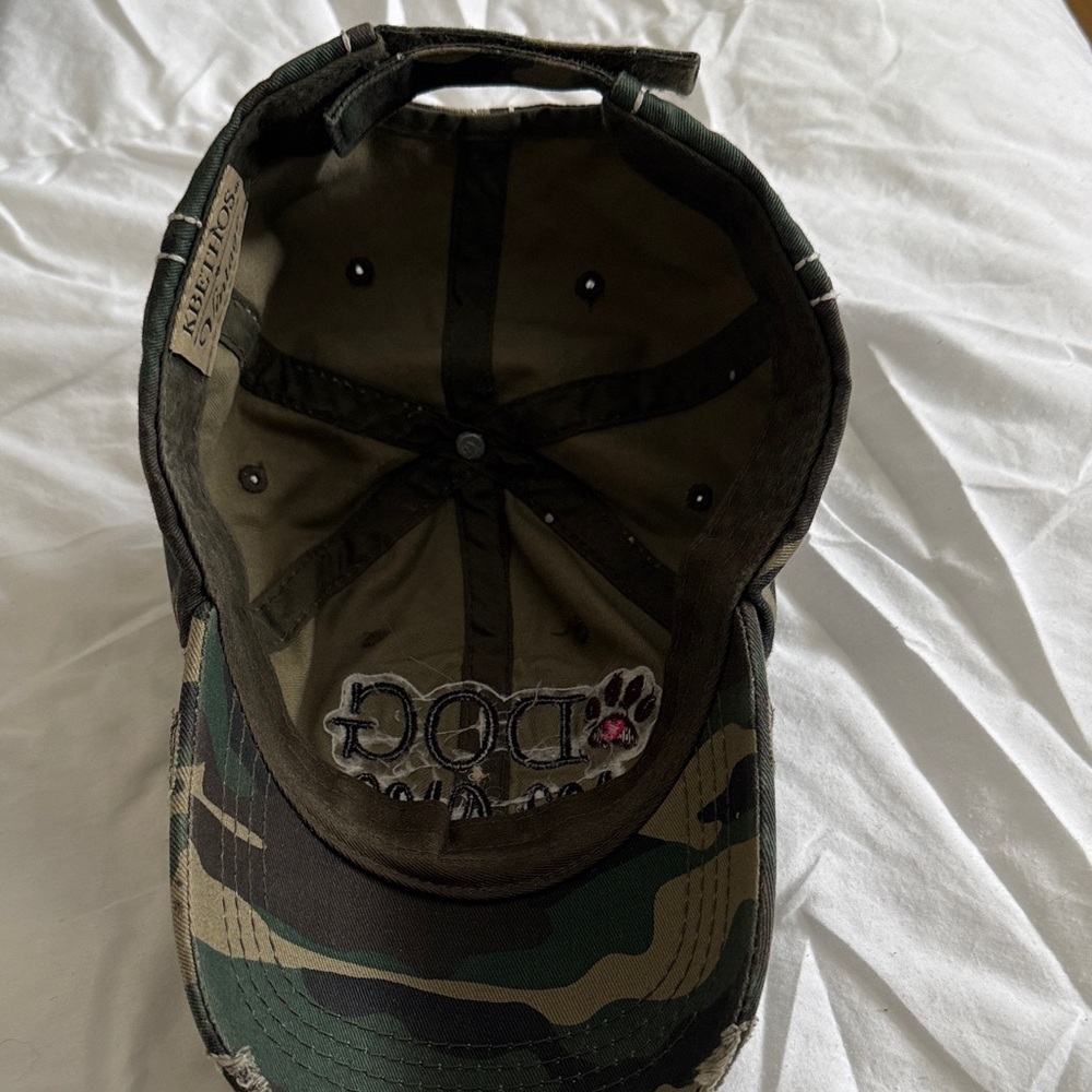 Camouflage Dog Mom Cap - Picture 2 of 4